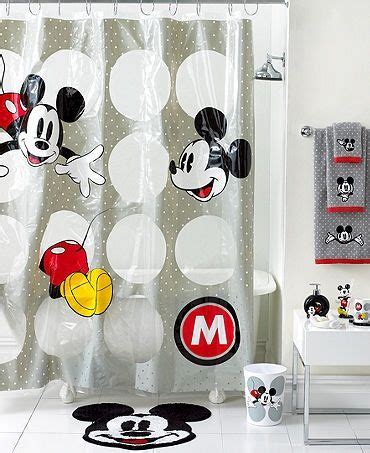 Mickey Mouse bathroom set accessories | Mickey mouse bathroom, Mickey mouse shower curtain, Kids ...