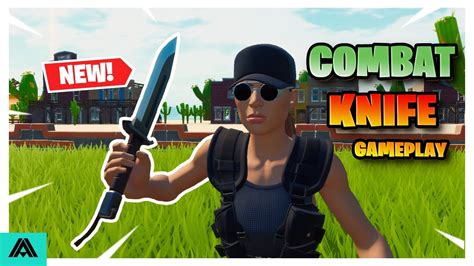 *COMBAT KNIFE* GAMEPLAY & SOUND TEST (HARVESTING TOOL) - Fortnite - YouTube