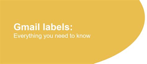 Gmail Labels: Everything You Need To Know | DragApp.com