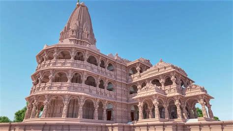 Construction Of Ground Floor Of Ayodhya's Ram Temple Set For October ...