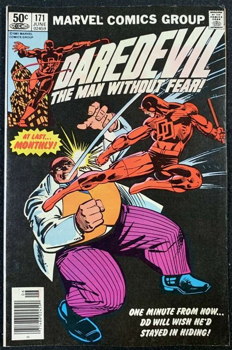 | Daredevil (1964) #171 VF- (7.5) Vs Kingpin Frank Miller