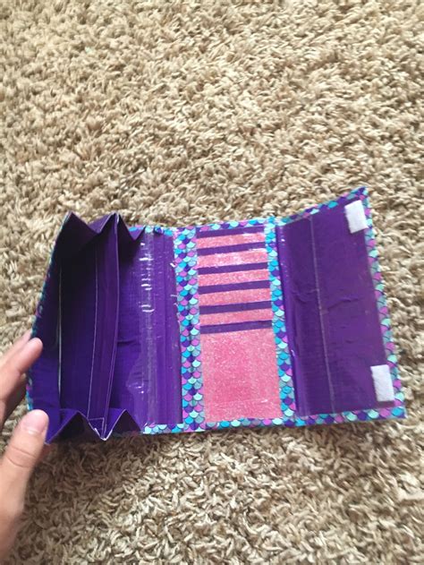 Duck tape accordion womens wallet | Etsy