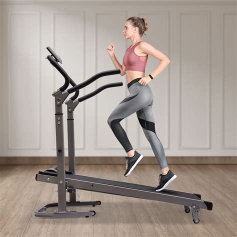 Miumaeov Foldable Treadmill with Incline Walking Treadmill Portable Treadmills Small Space ...