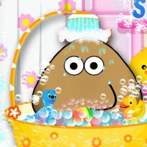 Pou Baby Bathing Game - Free HTML5 online at ABCya3