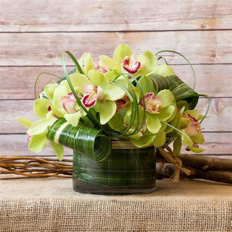 CYMBIDIUM ORCHID ARRANGEMENT in New York, NY | Flowers by Philip