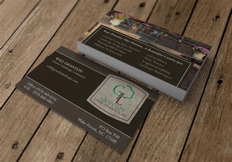 Landscaper Business Card Design – Redwood