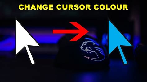 Change cursor color mouse arrow - bpopub