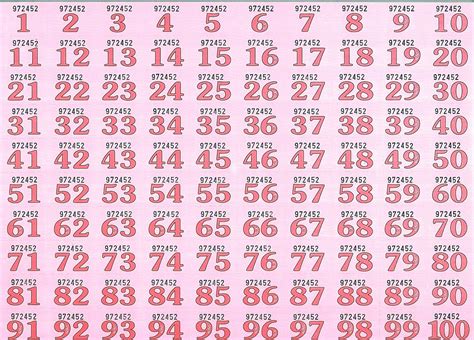 50 Free Printable Tickets With Numbers