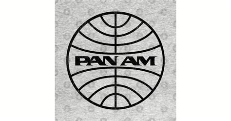 Pan Am Vintage Logo - Pan Am Logo - Baseball T-Shirt | TeePublic