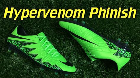 Nike Hypervenom Phinish Green Strike - Review + On Feet - YouTube