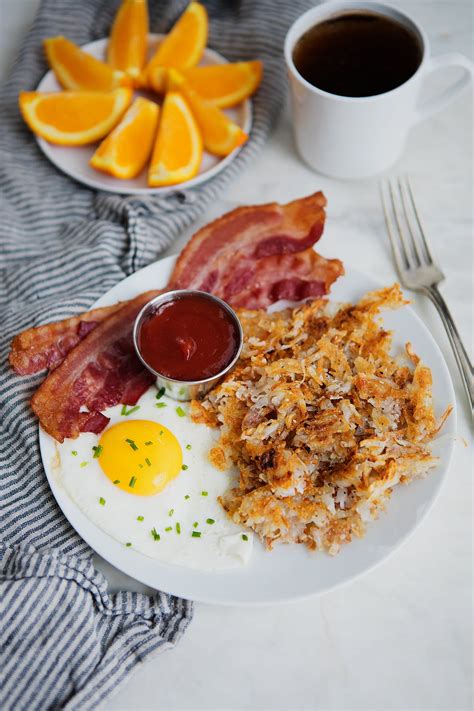 Crispy Hash Browns {Homemade} - Two Peas & Their Pod