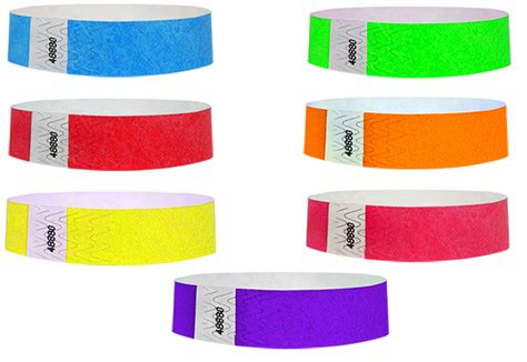 Tyvek Wristbands | Custom Wristbands |Paper Wristbands | Personalized Wristbands