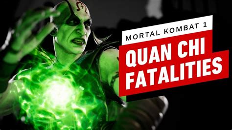 Mortal Kombat 1: Quan Chi Fatalities and Fatal Blow (4K) - The Global Herald