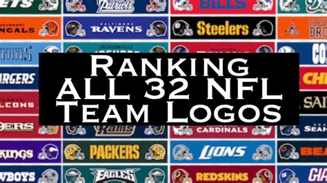 RANKING ALL 32 NFL TEAM LOGOS! - YouTube