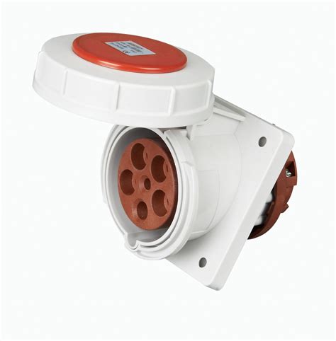 3rd Generation 63Amp 3 Phase Industrial Socket IP67 Water Protected