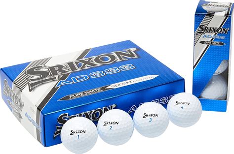 Srixon AD333 Golf Balls (One Dozen) (2011/12 Version): Amazon.co.uk ...