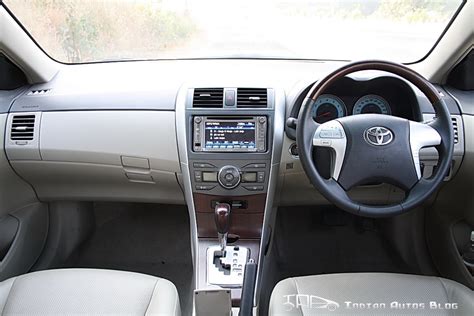 Toyota Corolla Altis review - The Interiors