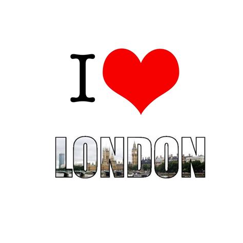 I love London | Word art, London love, Peace gesture