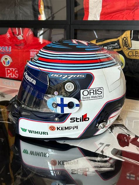 Valtteri Bottas 2015-16 Williams Martini Racing Helmet - TheArsenale