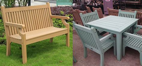 Composite Garden Furniture UK - Buy Composite Benches & Sets | Garden furniture uk, Wooden ...