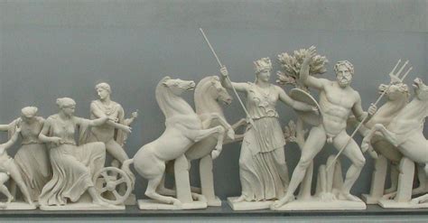 West Pediment of the Parthenon (Reconstruction) (Illustration) - World History Encyclopedia