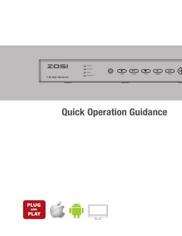 Zosi Remote Surveillance Instruction Manual | Manualzz