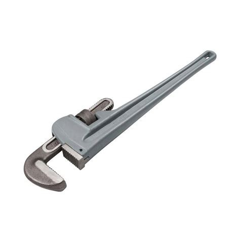 TEKTON 24 in. Aluminum Pipe Wrench-2363 - The Home Depot