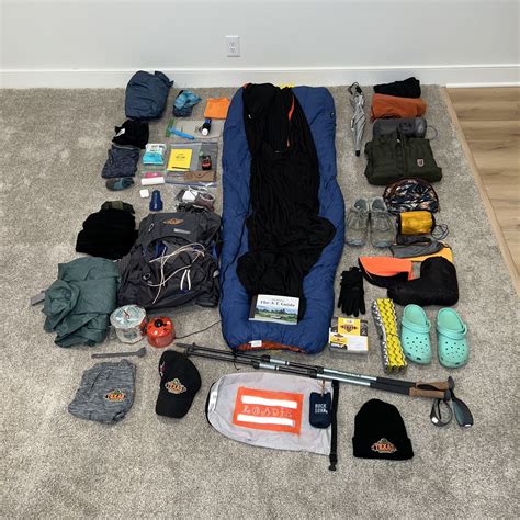 Appalachian Trail 2022 Thru Hike Full Gear List - The Trek