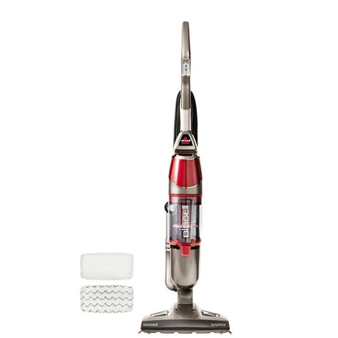 Bissell Symphony Vacuum and Steam Mop with 2 Mop Pads, 1132 - Walmart ...