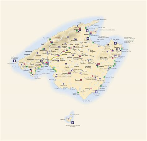 Large Mallorca Maps for Free Download and Print | High-Resolution and ...