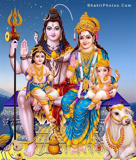 148+ God Shiv Parivar Images | Shiv Parvati Family Wallpapers Download