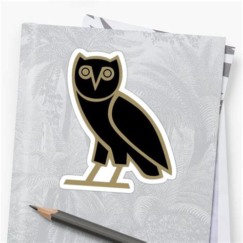 "OVO Owl Sticker" Sticker by yungrdck , #sponsored, #Owl, #OVO, #yungrdck, #Sticker #Ad | Owl ...