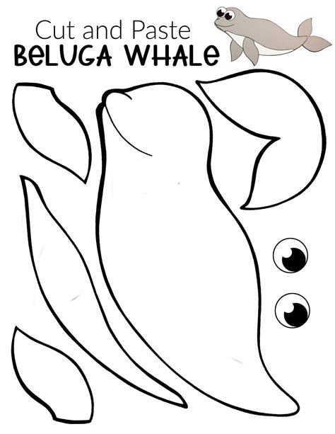 Pin on Beluga Whale Crafts for Kids