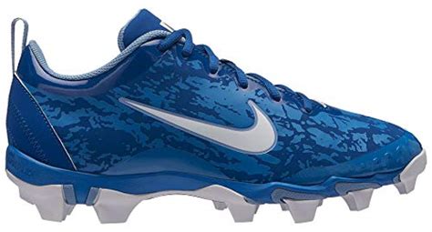 Nike Womens Hyperdiamond 2.5 Softball Cleats (9.5, Blue/White ...