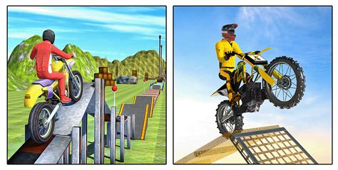 bike stunt game on Behance