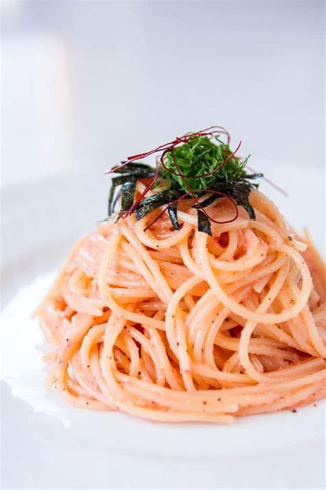 Mentaiko Pasta Recipe (Spicy Cod Roe Pasta) Spicy Recipes, Asian ...