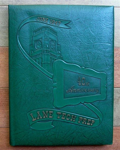 1947 Lane Tech Prep High School Yearbook Year Book Chicago 40th Anniversary | #3762618577