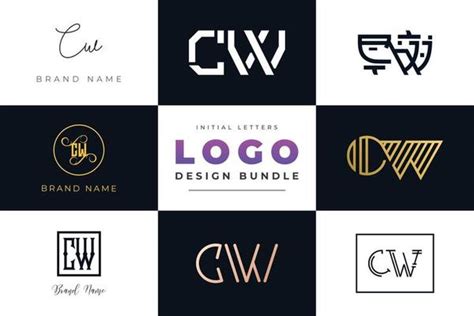 Cw Logo Vector Art, Icons, and Graphics for Free Download