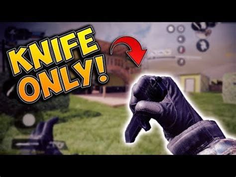 Call Of Duty:Mobile Crazy Knife Only Challenge : r/videos