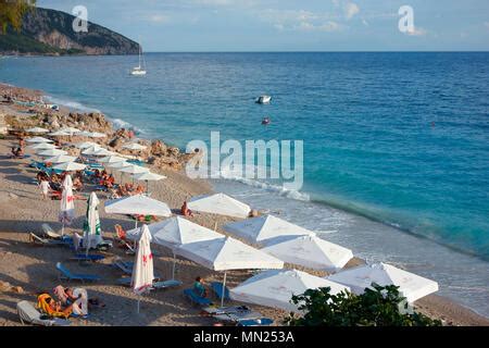 Dhermi Beach, Albania Stock Photo - Alamy