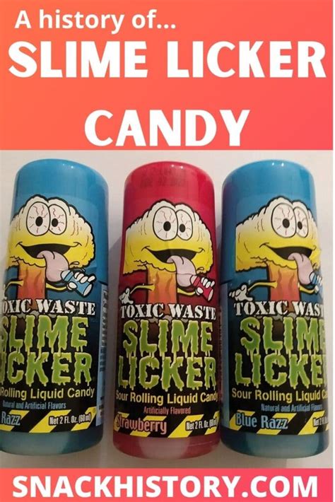 Slime Licker Candy (History, Flavors & Pictures) - Snack History