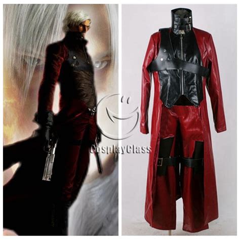 Devil May Cry 2 DMC Dante Cosplay Costume - CosplayClass