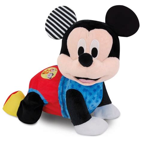 Clementoni Baby Disney Baby Mickey Mouse Crawl With Me | Smyths Toys UK