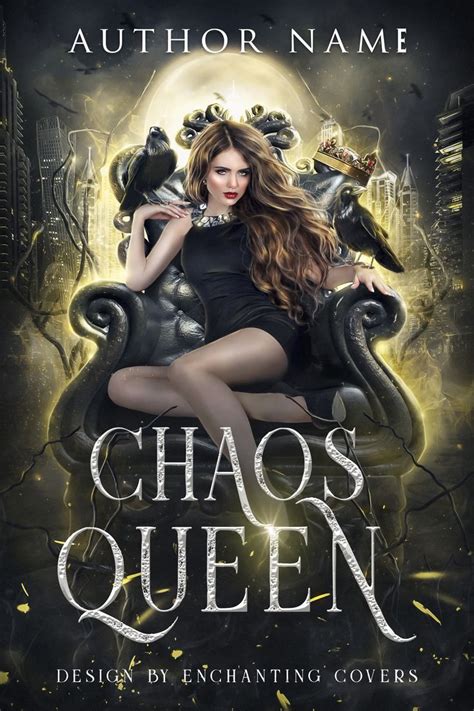 Chaos queen premade book cover by enchanting covers – Artofit