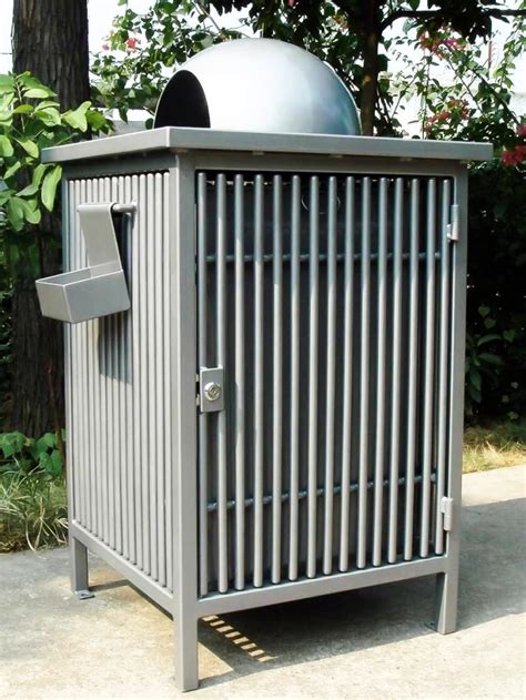 Commercial Outdoor Trash Receptacle / SPT-107 - Sunperk