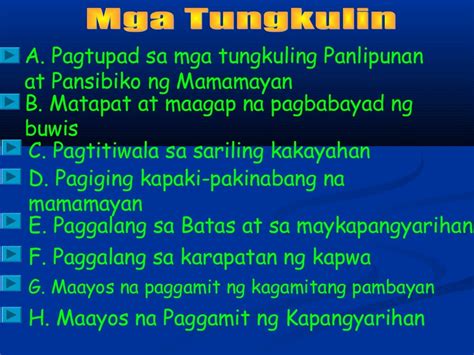 Mga Karapatan At Tungkulin Ng Mamamayang Pilipino Satungkule | Images and Photos finder