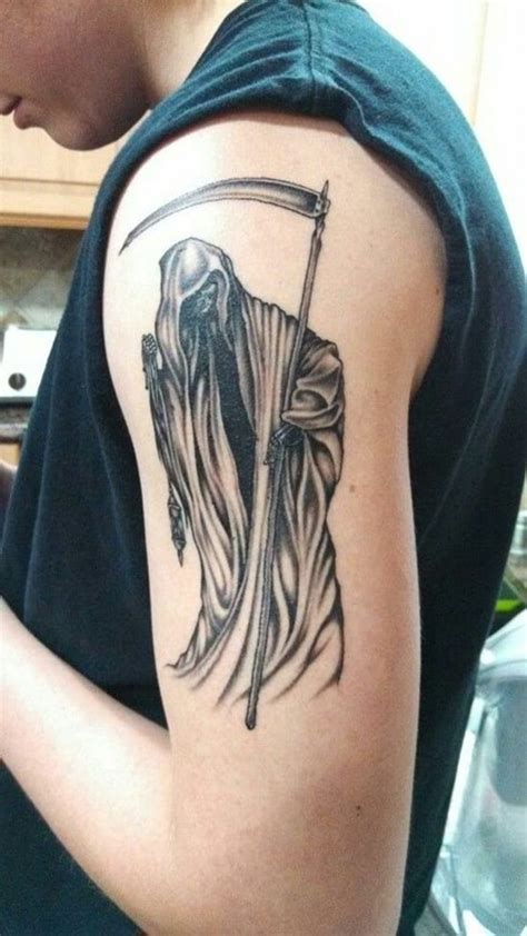 Grim Reaper Tattoos for Men - Ideas and Inspiration for Guys