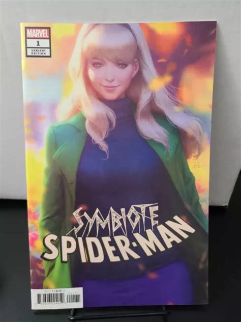 SYMBIOTE SPIDER-MAN #1 Artgerm Gwen Stacy Cover Art Edition Variant ...