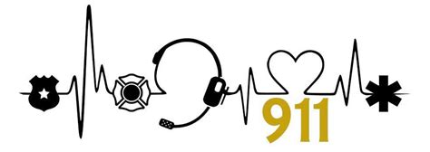 911 Dispatcher Headset Clipart - Feketerdo