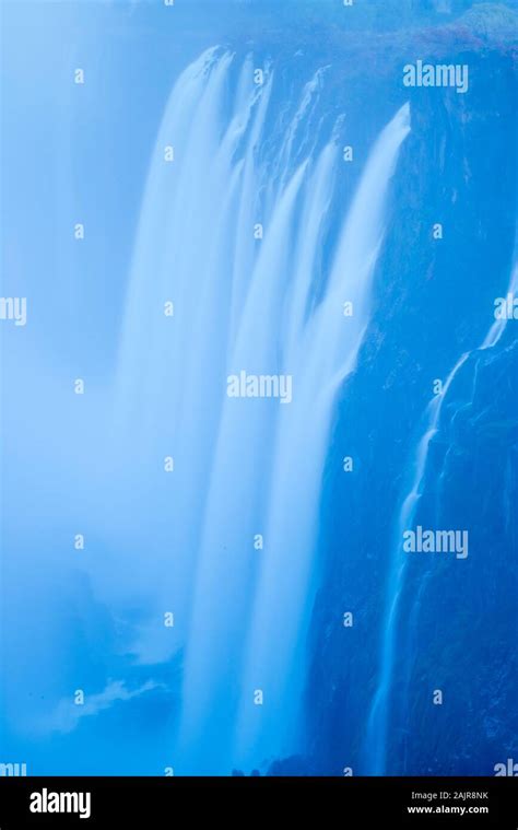 Victoria falls, Zambezi river, Zambia, Africa Stock Photo - Alamy